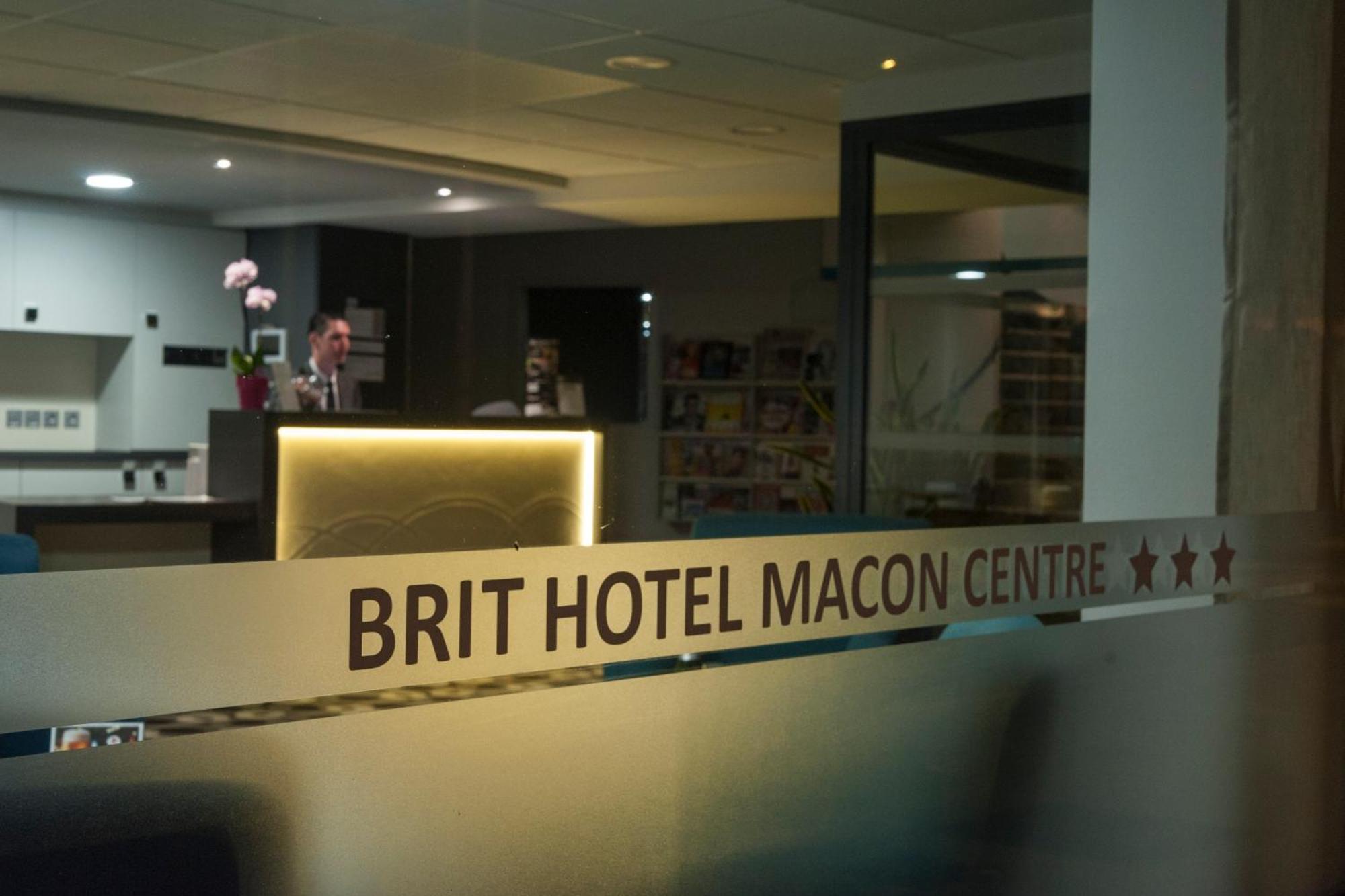 Brit Hotel Macon Centre Gare Eksteriør billede