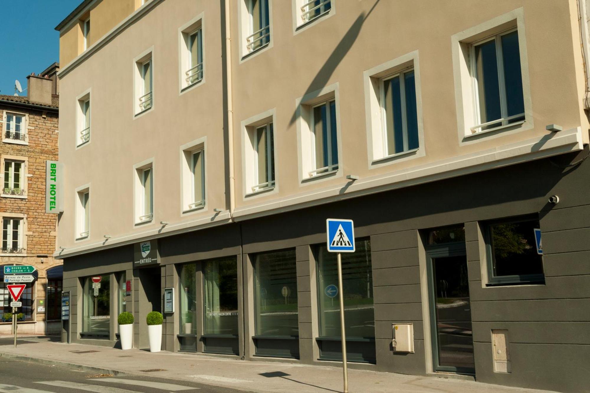 Brit Hotel Macon Centre Gare Eksteriør billede